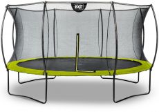 Батут с сеткой Exit Silhouette 427см green
